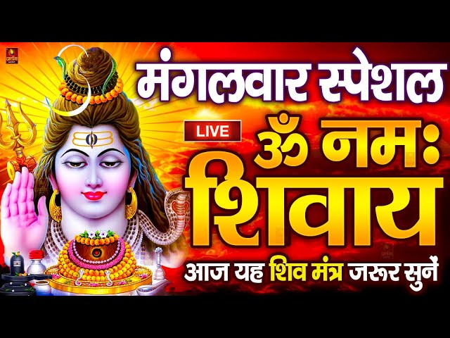 LIVE: ॐ नमः शिवाय धुन | Om Namah Shivaya ShivDhun | NonStop ShivDhun | Daily Mantra