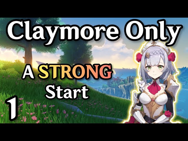 Noelle Solos | Genshin Impact Claymore Only