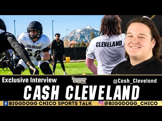 Cash Cleveland Interview: Colorado Buffs Offensive Lineman