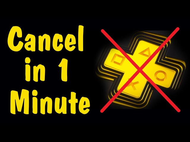 How to Cancel PlayStation Plus Subscription Using the PlayStation Website