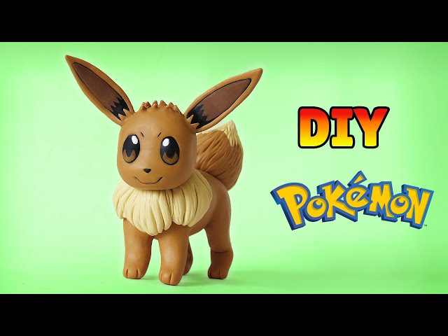 DIY: Como Fazer EEVEE de POKÉMON #diyanime