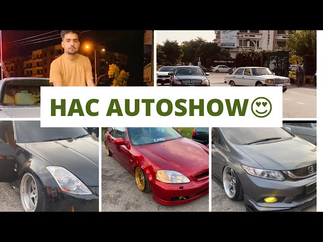 HAC autowshow 2k22 ❤️ | w123 gear issue 😢| #islamabad