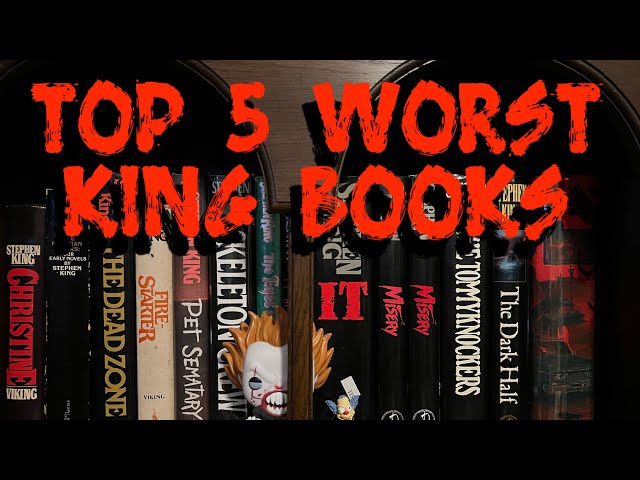 Top 5 WORST STEPHEN KING BOOKS