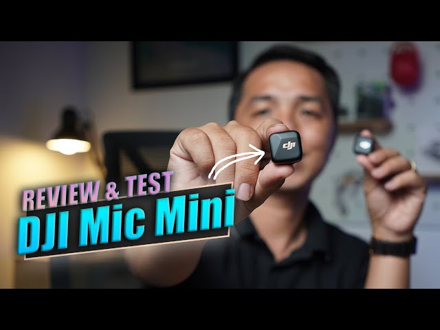 DJI Mic Mini | Mic thu âm XU HƯỚNG 2025