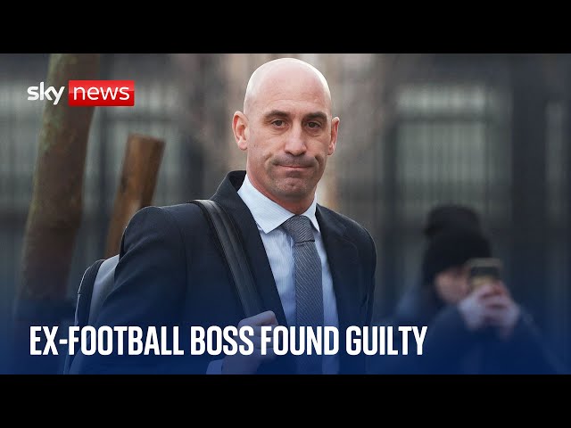 Former Spanish football chief found guilty of sexual assault and fined for World Cup kiss