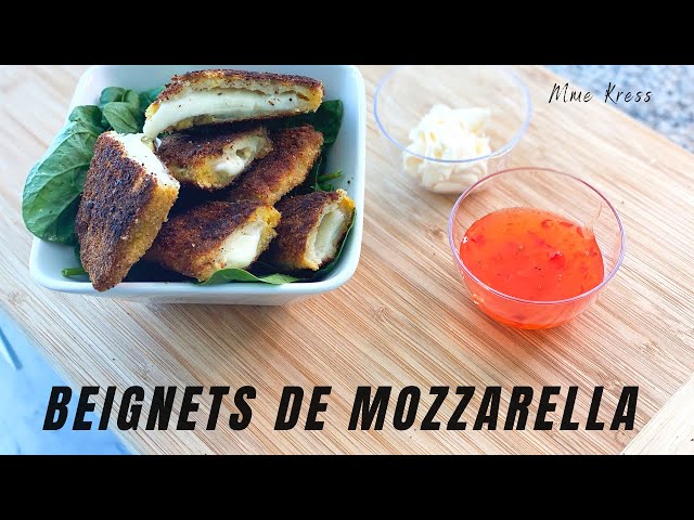 BEIGNETS DE MOZZARELLA