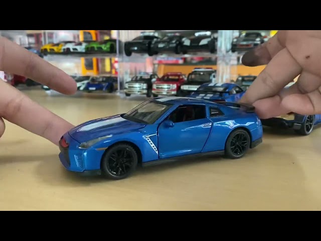 Blue Sport Car Nissan GTR-35/Nissan GTR-50/Ford Mustang GT500/ Honda Civic/Toyota Supra MK5