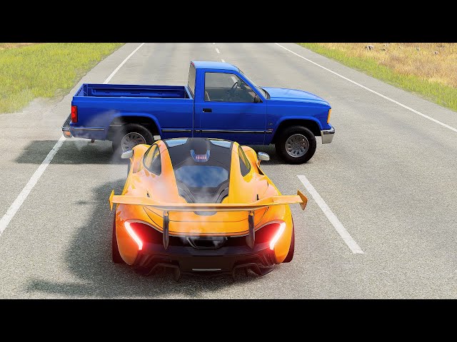 BeamNG.Drive - Side Impact Car Crashes/Collisions #3