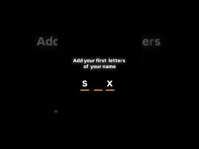 Add first letter of your name #different #edit #name #unique
