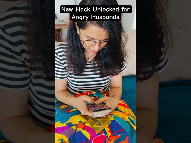 New Trick Unlocked for Angry Husbands #shorts #shortsvideo #funny #ytshorts #comedy #pallavipiyoosh