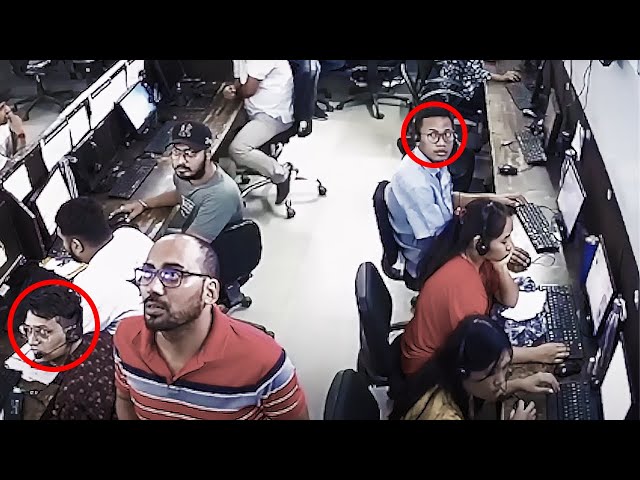 Live Police Raid Exposing Scam Call Center!