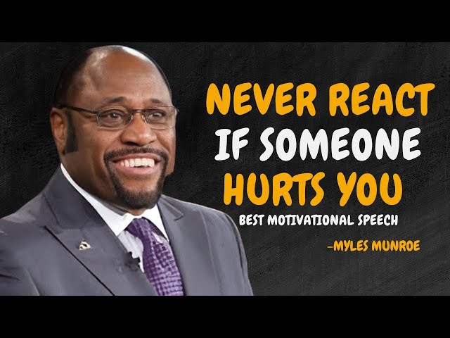 Best Motivational Speech Compilation | Learn To Act As If NOTHING Hurts You - Myles Munroe