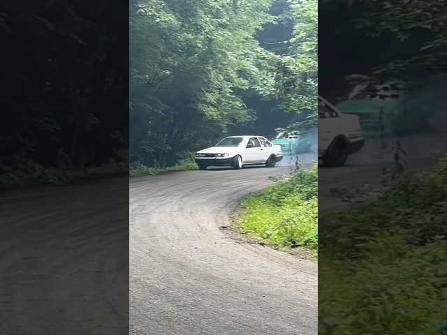 The King of Laughs in Yamanashi] Watashi Drift Chotto Dekiru #initiald #drift #ae86