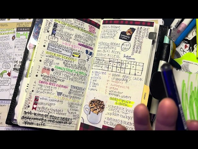 Planner Flipthrough: Week 1