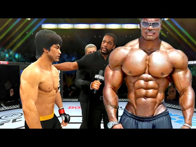 PS5 | Bruce Lee vs. Fitness Titan Lifeguard (EA Sports UFC 4)