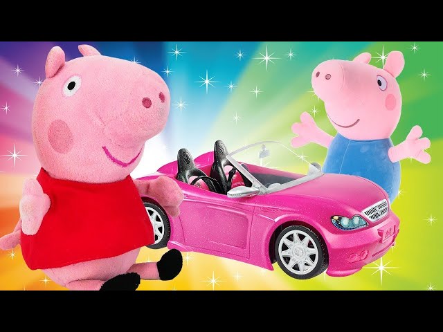 🔴 La colección de los vídeos de Peppa Pig y George. Juguetes de peluche.