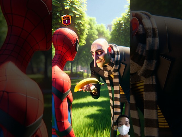 Minions 🤣 | Who is best? Deadpool vs Spiderman vs Venom #shorts #spiderman #marvel