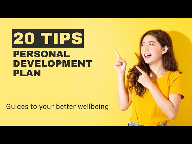 Plan of your personal development