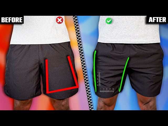 SLIM Your Baggy Shorts (EVERY Step In 2 Minutes)