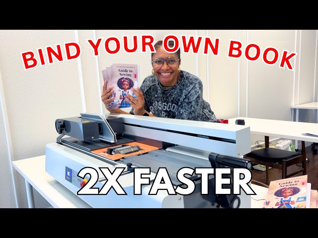 Bind Your Own Book 2X FASTER! | Vevor Thermal Binding Machine