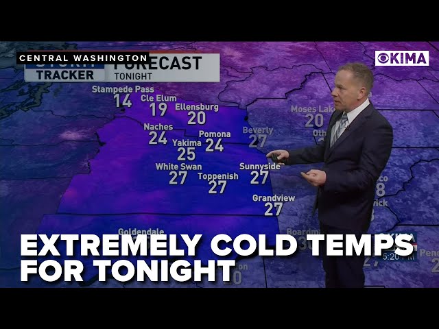 Extremely Cold Temps for Tonight | Weather with Mike McCabe