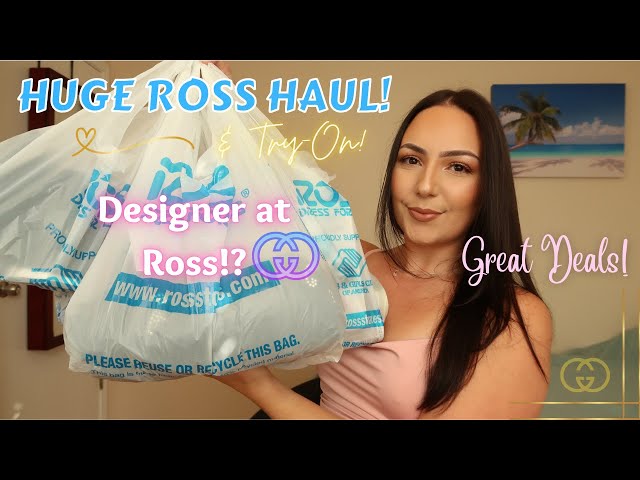 ROSS HAUL 2022! ✨ Luxury Designer ✨ at Ross!? Ross Try On Haul | Luxury on a Budget!