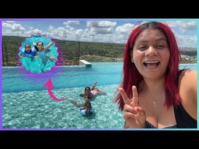 DIA DE PISCINA!!! Vlog de férias