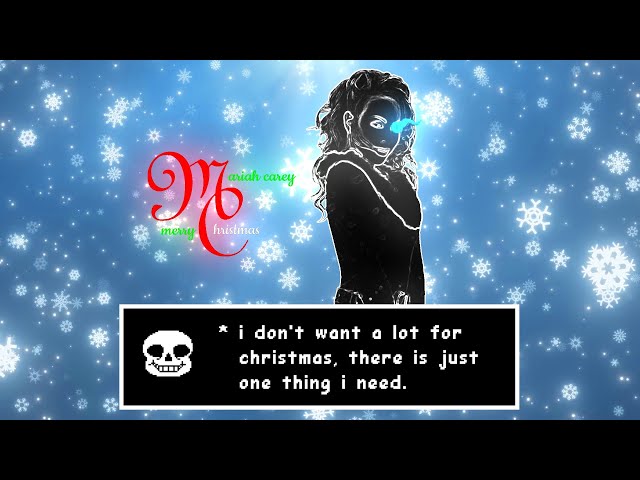 All I Want for Christmas Is You Vocoded to Megalovania