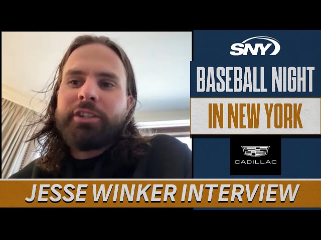 Jesse Winker talks Mets reunion with Gary Apple in exclusive interview | Baseball Night in NY | SNY