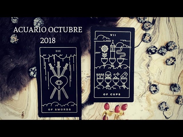 ACUARIO OCTUBRE 2018 ♒ UN MES INCREIBLE ACUARIO💗 LA BRUJA TAROT