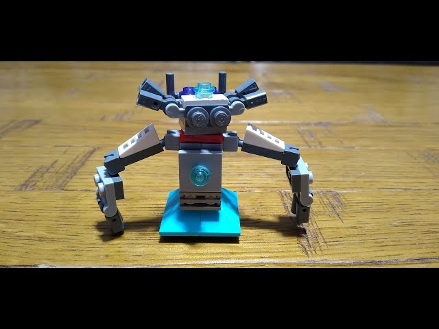 Making a mini Lego Spinning MMB Robot 40248 in 4K UHD video quality