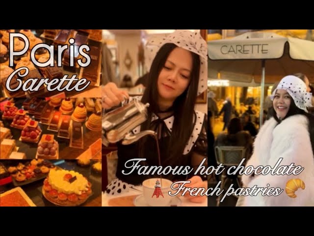 [Paris Café] French Tea House ‘CARETTE’ in Paris☕️🇫🇷