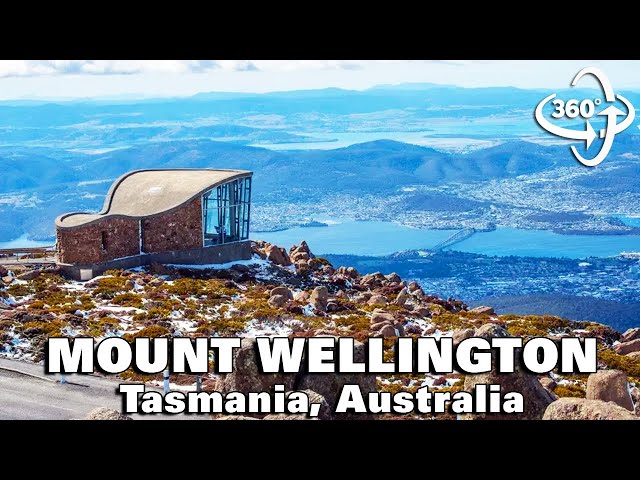 Mount Wellington Unveiled: A Journey to the Summit of Tasmania's Majestic Peak | 360° VR View