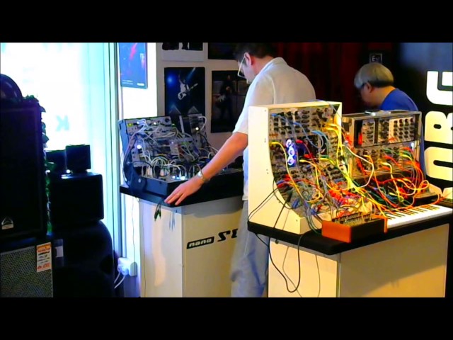 Synth Meet 4 - David McKaige live on modular synthesizer