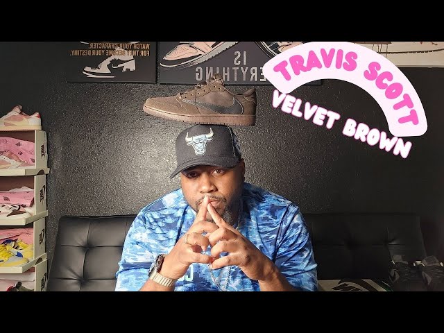 FIRST LOOK!! Jordan 1 Travis Scott Velvet Brown review!