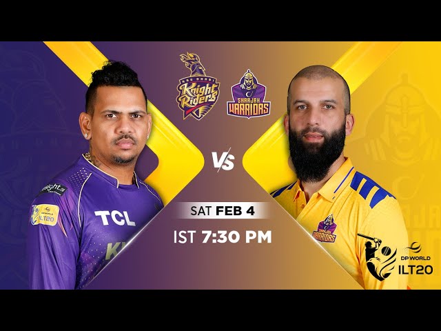 Full Match 28 - 04/02/2023 - AD Knight Riders V/S Sharjah Warriors - 20:20 Cricket - ILT20 - 2023