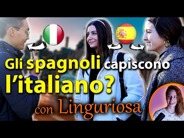 Parlo ITALIANO a MADRID e succede questo... con @Linguriosa