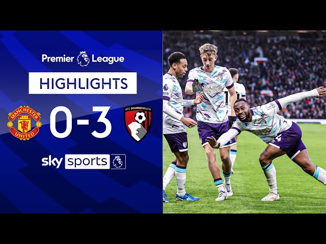 Cherries give Man Utd Christmas nightmare! 💥 | Man Utd 0-3 Bournemouth | Premier League Highlights