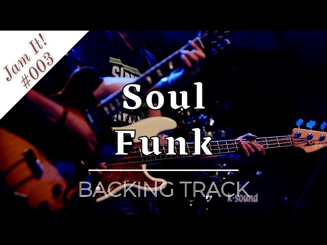 Soul Funk Guitar Backing Track in Am | JIBT #003