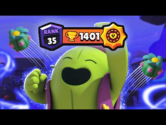 Rank 35 spike!  Brawl Stars PRO Gameplay