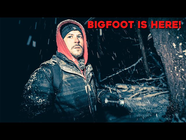 (BIGFOOT EXISTS!) SASQUATCH RESPONDS TO US IN THE HAUNTED WOODS