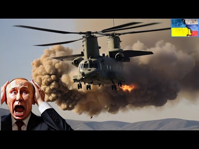 1 MINUTE AGO US F-16 Destroy 500 RUSSIAN CH-47 Chinook Helicopters