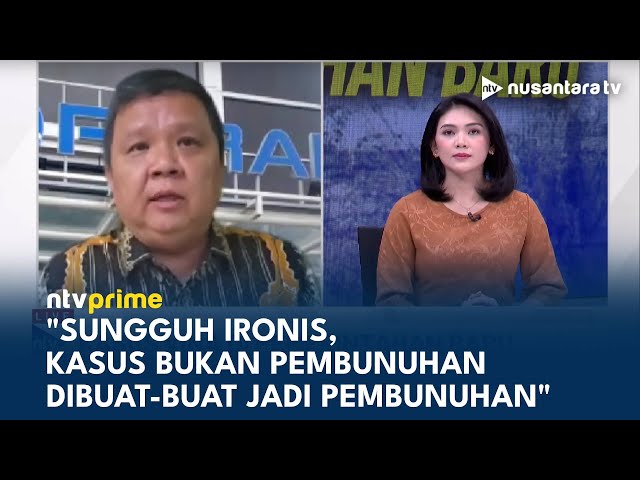 Kasus Vina Makin Pelik, Jutek: Sungguh Ironis, Kasus Bukan Pembunuhan Dibuat Demikian | NTV PRIME