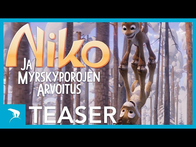 NIKO JA MYRSKYPOROJEN ARVOITUS elokuvateattereissa 11.10.2024 (teaser)