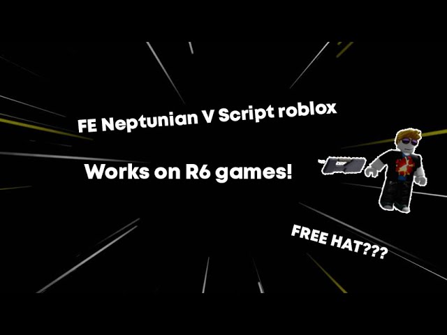 Roblox FE Neptunian V (FREE HAT , R6) Showcase