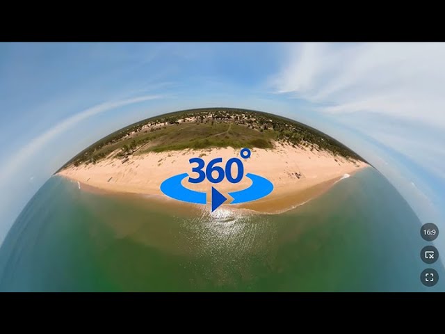 Seascape with beautiful beach in sri lanka | VR360 PLV.