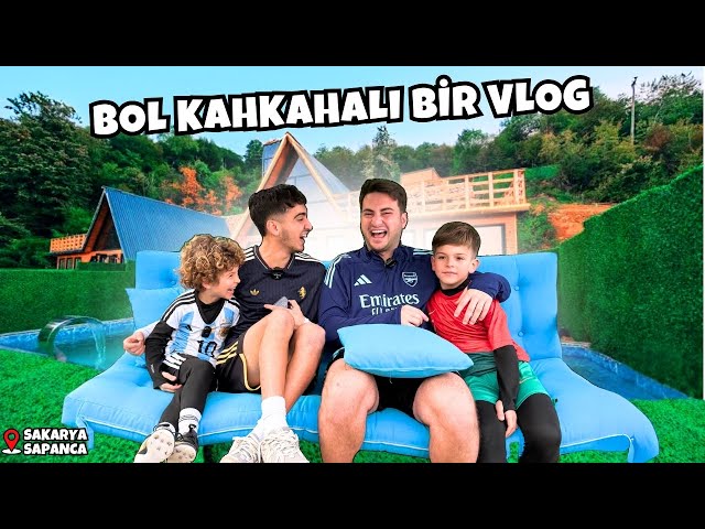 BUNGALOVDA ÇEKİME GİTTİK, ÇOK AMA ÇOK EĞLENDİK! VLOG