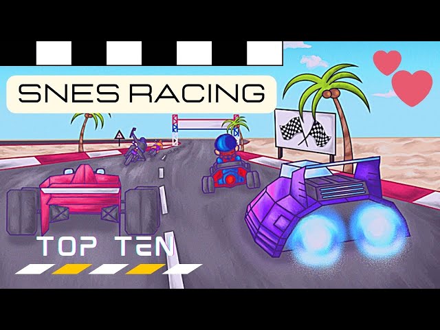 Classic Nintendo Games | SNES Best Racing!