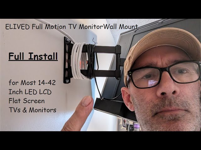 Install ELIVED Full Motion TV Mount Like a Pro!