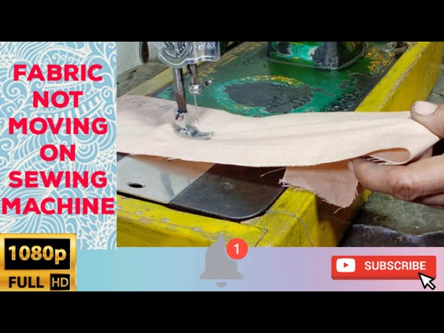 FABRIC NOT MOVING ON SEWING MACHINE | HOW TO DO ADJUSTMENT | EASY TUTORIAL